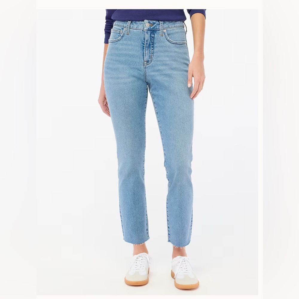 J. Crew New w/ Tags, Blue Ankle Cropped Jeans Timeless Style, Size 29